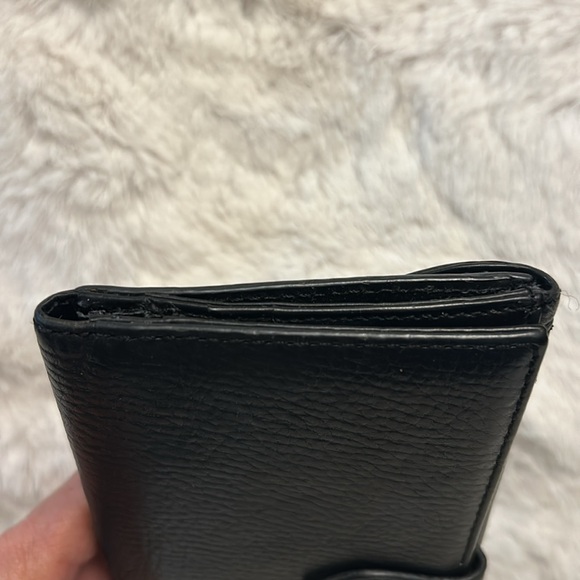 Burberry Black pebbled leather long wallet - Picture 7 of 17